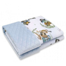 Baby Shop kétoldalas babapléd 70*100 cm - Kalózok kék/kék babaágynemű, babapléd