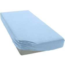 Baby Shop pamut,gumis lepedő 80*160 cm - kék babaágynemű, babapléd