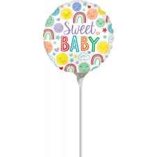 Baby Sweet baby mini fólia lufi party kellék