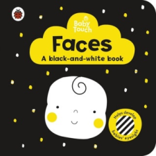  Baby Touch: Faces: a black-and white-book idegen nyelvű könyv