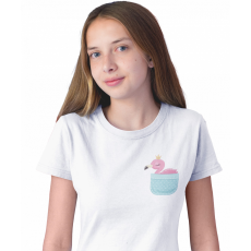  Baby Zseb Állat (Flamingó) - Gyerek Póló