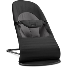 Babybjörn Balance Soft Black/Dark Grey Woven pihenőszék, bébifotel