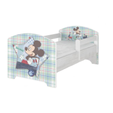 Babyboo Disney Mickey egeres Ágy 140 X 70 leesésgátlós AJÁNDÉK MATRACCAL gyermekbútor