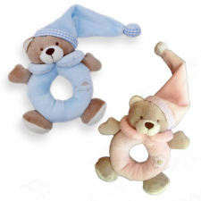 BabyBruin Csörgő Plüss maci, kerek csörgő