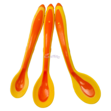  Babybruin Kanál készlet 3 darabos narancs babaétkészlet