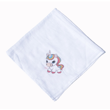 BABYBRUIN Mintás Cseh textil pelenka, textilpelenka - Kicsi egyszarvú 1 DARAB mosható pelenka