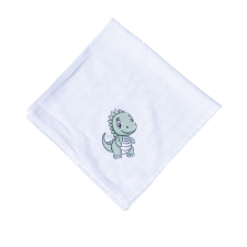 BABYBRUIN nagy mintás textil pelenka - Kicsi dínó 2 DARAB mosható pelenka