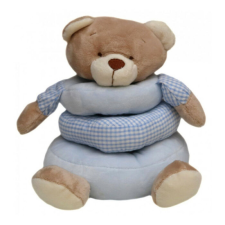 BABYBRUIN Tanuló játék Plüss gyűrűs maci, 17 cm kreatív és készségfejlesztő
