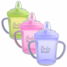 BabyBruin Tanulópohár kupakos, kemény csőrrel (270 ml/db) itatópohár