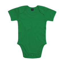 BABYBUGZ Bébi rövid ujjú kezeslábas BabyBugz Baby Bodysuit 0-3, Kelly zöld kombidressz, body