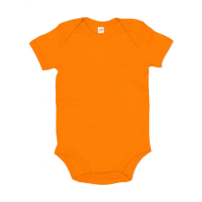 BABYBUGZ Bébi rövid ujjú kezeslábas BabyBugz Baby Bodysuit 6-12, Narancssárga Organik kombidressz, body