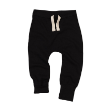 BABYBUGZ Gyerek nadrág BabyBugz Baby Sweatpants 18-24, Fekete babanadrág