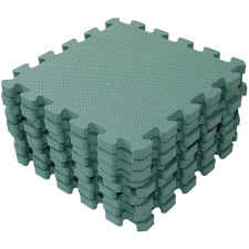 BabyDan játszószőnyeg Dusty Green puzzle, kirakós