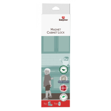 BabyDan Magnet Cabinet Lock mágneses zár fiókokhoz és szekrényekhez, BIO bababiztonság
