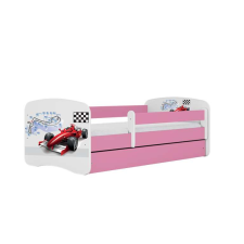 Babydreams ágy, rózsaszín formula, fiók nélkül, latex matrac 160/80 gyermekágy