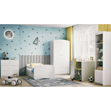 Babydreams fehér mintás ágy fiókos, matrac 180/80 gyermekágy