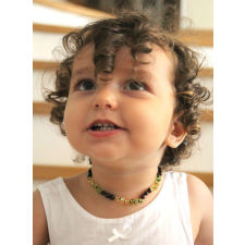 BabyJem Amber baba nyaklánc (szín: szivárvány) nyaklánc