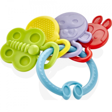 BabyJem Rattle Teether BabyJem toother fogak (Szín: piros) rágóka