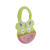 BabyJem Soft Baby Bib Szilikon vállpántos vállpántos (Szín: Sárga)