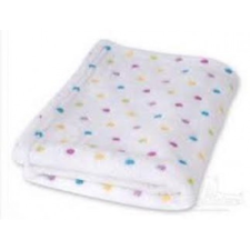BABYMATEX BABYMATEX Deka detská Milly Biela 75x100 cm babaágynemű, babapléd