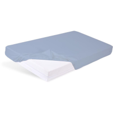 BABYMATEX BABYMATEX Plachta ochranná s gumičkou Bamboo Svetlo Modrá 60x120 cm babaágynemű, babapléd