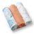 Babyono 3 db-os színes,mintás textil pelenka - barack/kék