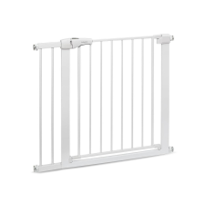 Babyono ajtórács fém - toldalékkal, 75-96cm fehér 943/01 bababiztonság