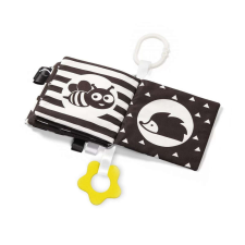Babyono BabyOno Érzékfejlesztő babakönyv - Black&White egyéb bébijáték