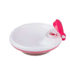 Babyono BabyOno tányér, melegentartó rózsaszín 1070/02 babaétkészlet