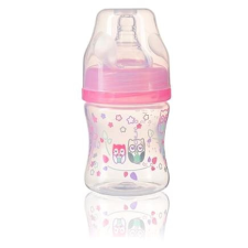 Babyono cumisüveg műa. szélesnyakú anticolic 120ml 402/02 rózsaszín cumisüveg