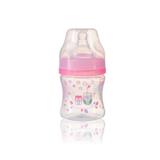 BabyOno cumisüveg műa. szélesnyakú anticolic 120ml rózsaszín 402/02 cumisüveg