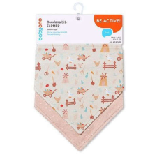 Babyono előke háromszög 2db-os - farmer előke
