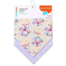 Babyono előke háromszög 2db-os - horses előke