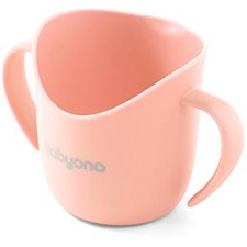 Babyono ergonomikus tanulópohár 120 ml - barackszínű (5901435416235) kulacs, kulacstartó