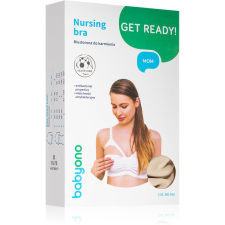 Babyono Get Ready Mom Nursing Bra terhes és szoptatós melltartó Neutral D70 - 75 1 db kismama melltartó