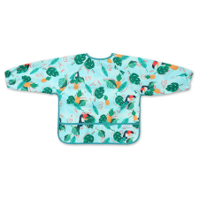 BABYONO Podbradník s dlhým rukávom Toukans, 35 x 52cm, 6m+ előke