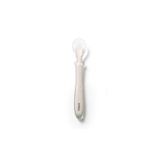  BABYONO Szilikon kanál - beige 6h+ babaétkészlet