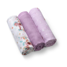 BabyOno textilpelenka színes 3db bambusz lila 397/11 mosható pelenka