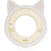 Babyono Wooden & Silicone Teether rágóka Kitten 1 db