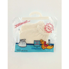 Babywear fehér 2 pár zokni - 56 babazokni, harisnya