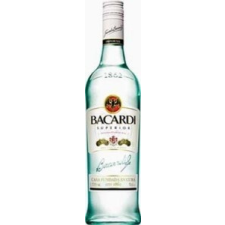  Bacardi Carta Blanca 1,0 37,5% rum