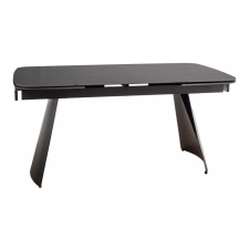  Bacardi Kihúzható Kerámia Étkezőasztal Matt Fekete bútor