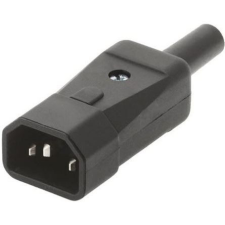Bachmann C14 szerelhető csatlakozó fekete (19.07.1294) kábel és adapter
