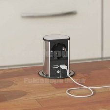 Bachmann Konnektor Munkalapba süllyeszthető ELEVATOR+USB villanyszerelés