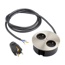 Bachmann Twist 2S Munkalapba süllyeszthető elosztó (931.002) hosszabbító, elosztó