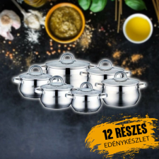  Bachmayer 12 részes edénykészlet BM1212 edény