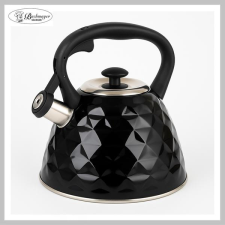 BachMayer Inox Teáskanna fekete 3L BMK-01 vízforraló és teáskanna