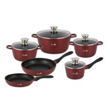  Bachmayer Márvány Bevonatú Edénykészlet – 10 részes, indukciós aljjal BM-7811 edény