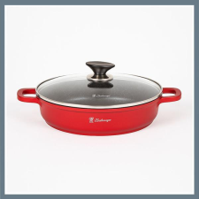 BachMayer Sekély  Lábas, piros – 28 cm, 3,8 liter BM-7776-28 edény