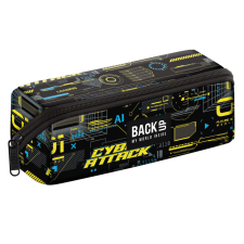  BackUp fiús tolltartó – ovális, beledobálós, Cyber Attack tolltartó